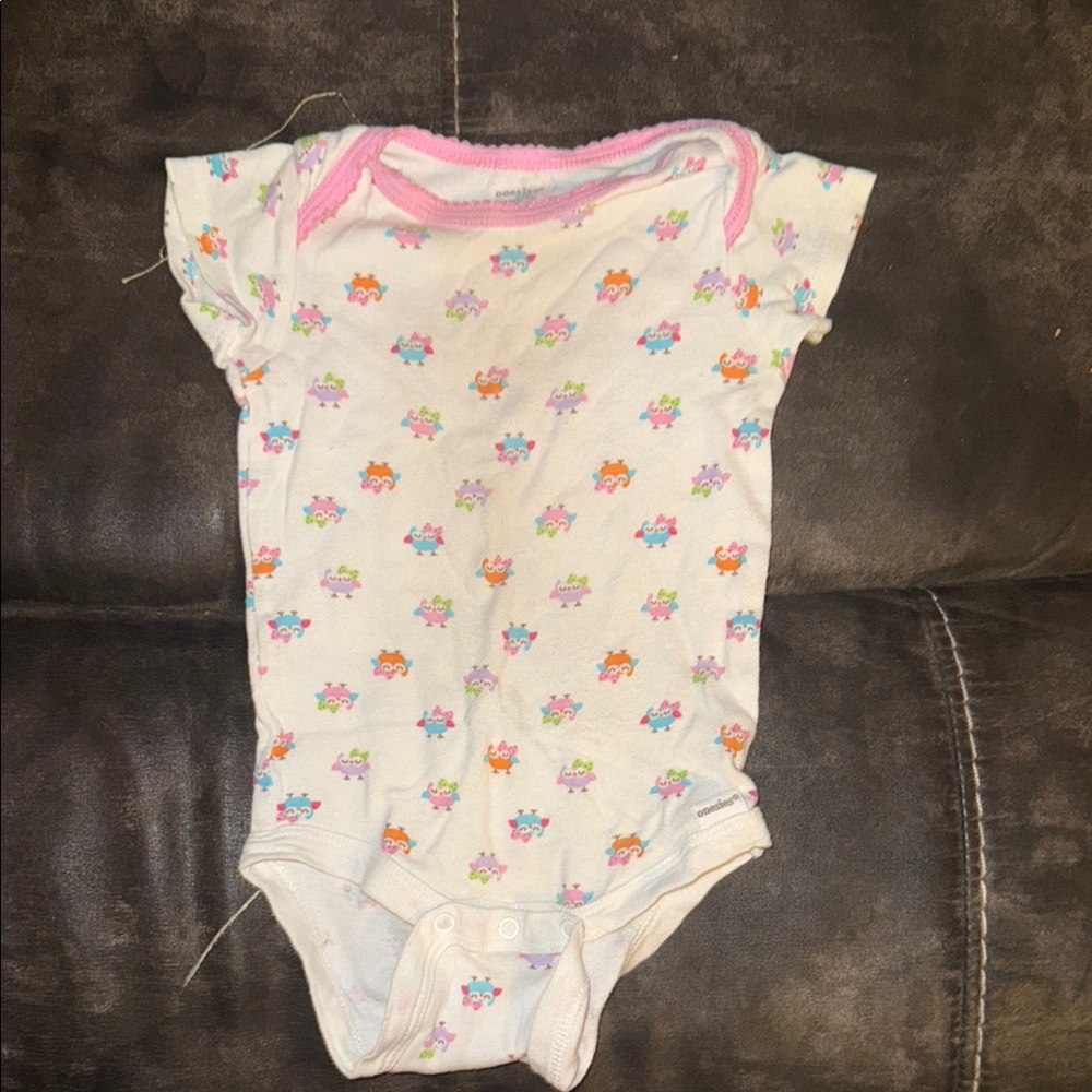 Onzie Kids Bodysuit with Colorful Animal Print